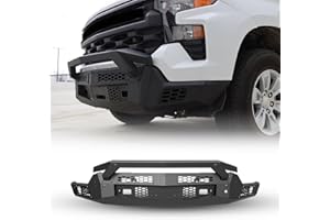 Nixon Offroad Chevy Front Bumper for 2022-2026 Chevy Chevrolet Silverado 1500 (exclude ZR2/LTD Models), Front Bumper w/Bull B