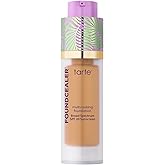 tarte Babassu Foundcealer Dewy Foundation Broad Spectrum SPF 20 Sunscreen – Foundation & Concealer in 1 with SPF, Vegan Skincare Makeup with Radiant Buildable Medium Coverage, Cruelty Free