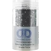 Diamond Dotz Pewter Metallic AB Diamond Painting Beads, 2.8mm Round Drills | Wax-Free Facets, Consistent Sizing, Refill Pack, Sparkling Finish, Vibrant Shade, Easy Application, Sorted Color Batch