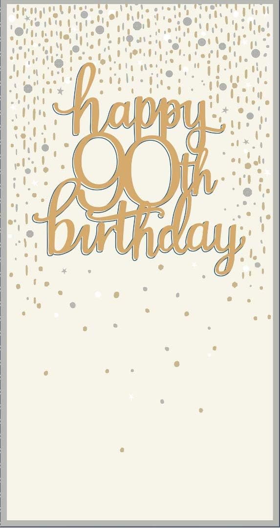 Happy 90TH Birthday - Greeting Card