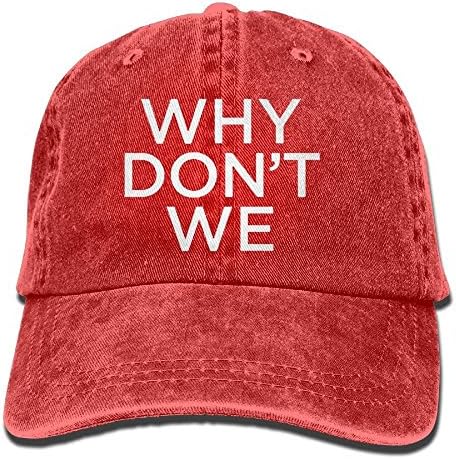 Why Don't We Man & Woman Retro Adjustable Leisure Cap Dad Trucker Hat