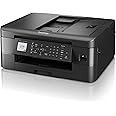 Brother MFC-J1010DW Wireless Color Inkjet All-in-One Printer with Mobile Device and Duplex Printing, Refresh Subscription and Amazon Dash Replenishment Ready (Renewed Premium)