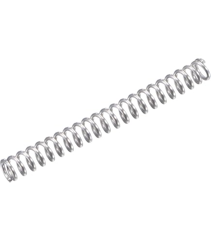 10 Pcs 304 Stainless Steel Compression Springs - 0.6mm Wire, 7mm OD, 35mm Length-431374