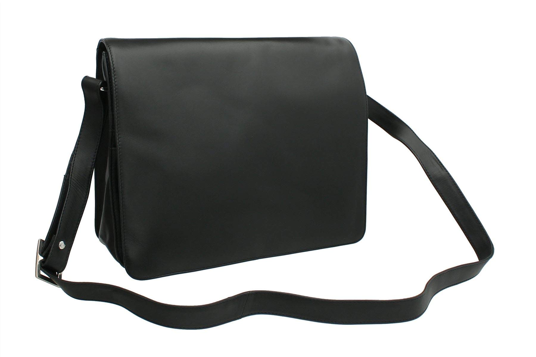 VISCONTI Leather Organiser Bag 753 Black