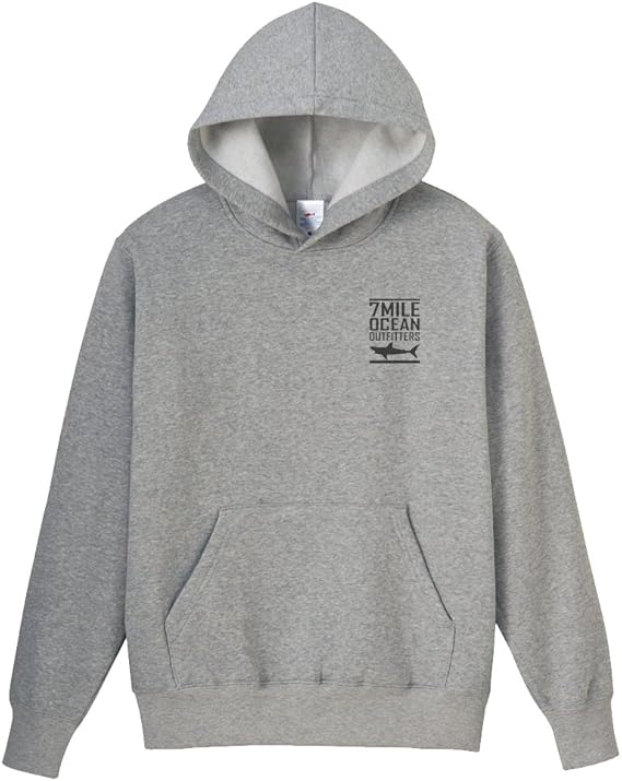 Amazon 7mile Ocean メンズ パーカー プルオーバー スウェット 裏起毛 トップス プリント ロゴ アメカジ アウトドア ストリート おしゃれ 白 黒 ネイビー グレー ビックサイズ対応 Svmswph0008 トレーナー パーカー 通販