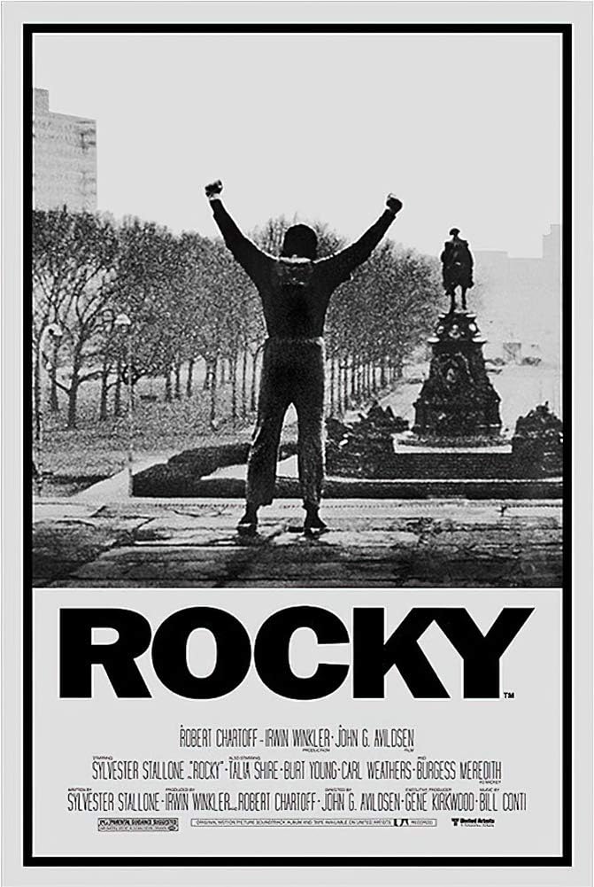 Wall Décor - POSTER STOP ONLINE Rocky - Movie Poster (Regular Style - Victory Pose) (Size: 24