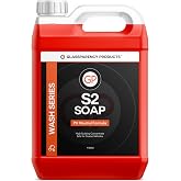 GlassParency S2 Soap (PH Neutral) (1 Gallon) Safe on Wax &amp; Ceramic Coatings | High Foam Formula | Concentrate for Bucket, Foam Gun, or Foam Cannon