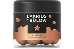 LAKRIDS BY BÜLOW - Classic Caramel - 4.41 OZ - Chocolate Coated Gourmet Licorice - Sweet Licorice Coated in Dulce Chocolate & Sea Salt