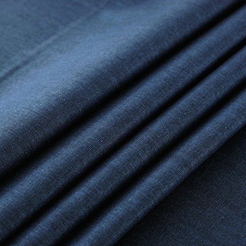 Nibesser Rectangle Cotton Linen Solid Tablecloth Table Cover Oil-proof/Waterproof Stain-resistant/Mildew-proof- Wedding Restaurant Party Banquet Decoration 51.2 x 86.7-inch