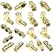 exgoofit SMA Adapter Kit, 18pcs, Gold Plated, Compatible with FPV Antennas, Ham Radio, WiFi Router, etc.