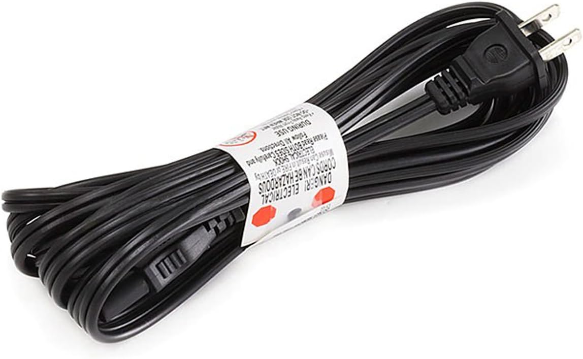 Branded 15ft 18AWG Figure 8 Shape AC Power Cord Cable w/o