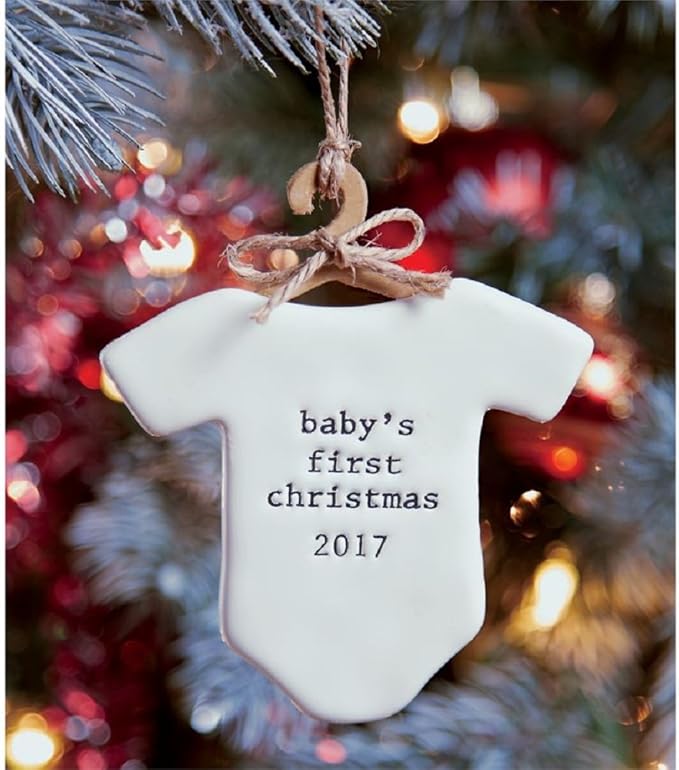 mud pie baby's first christmas ornaments