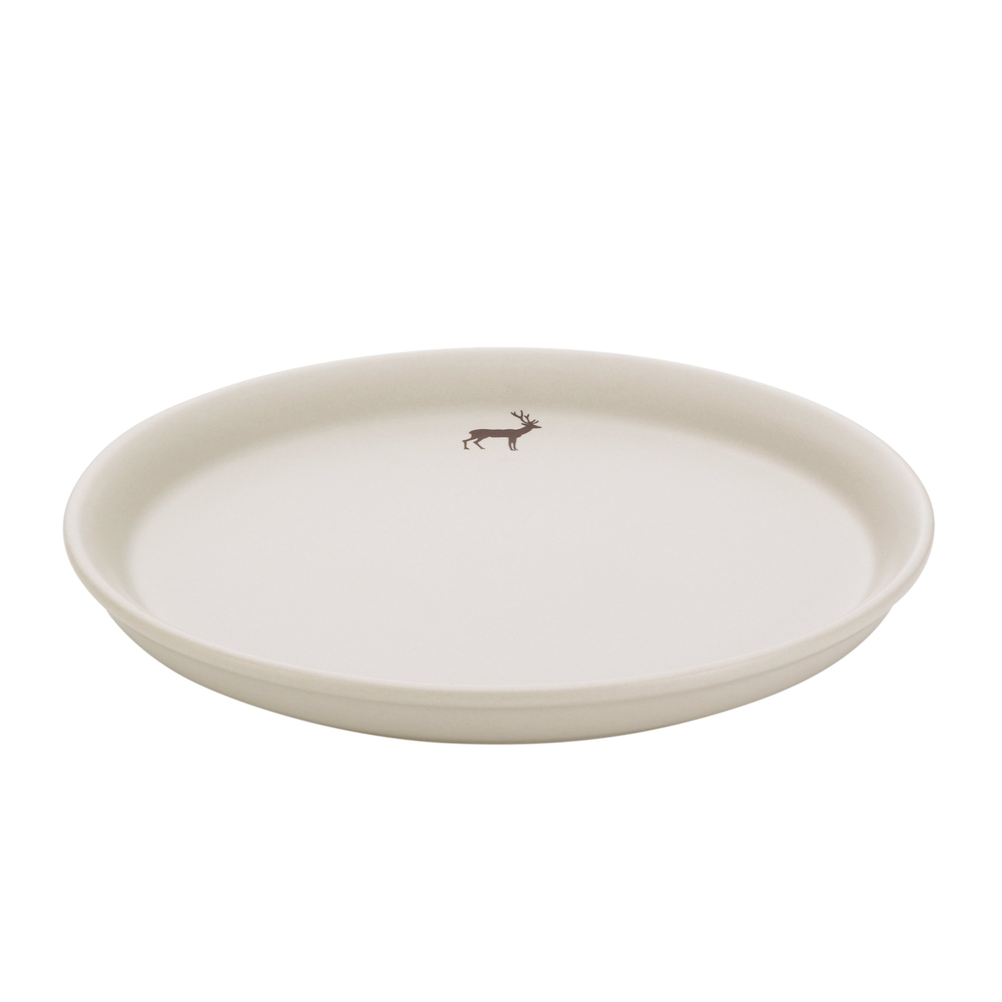 Kela 390221 Ceramic Fondue Plates Henrik, Set of 6, Cream