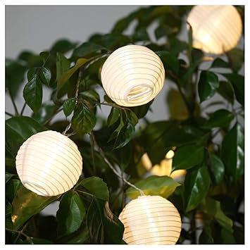 Patio Lights Ikea Solvinden String Light Outdoor Indoor Globe