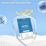 ANDECH Disposable Bed Sheets Travel Set 4-Piece Double Portable Hotel Bedding view 4