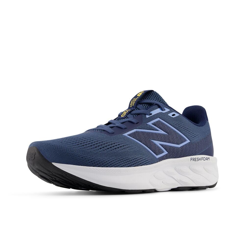 New Balance Men's Fresh Foam 520 V9 Running Shoe, Vintage Indigo/Nb Navy/Electric Sky, 11 XW Image