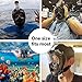 Anglink 180° Full Face Snorkel Mask with Gasbag Design, 2018 Newest Anti-Fog and Anti-Leak Technology Easybreath Snorkeling Gear Compatible Adult, Youth, Kids