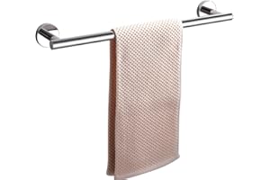 Miyili 15.75-Inches Towel Bar for Bathroom Kitchen Hand Towel Holder Hanger SUS304 Stainless Steel Wall Mount Polished Steel,