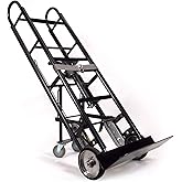 US Cargo Control Appliance Dolly Heavy Duty with Stair Climber & Kickback Wheels, 1,200 LBS Capacity, Industrial Appliance Ha