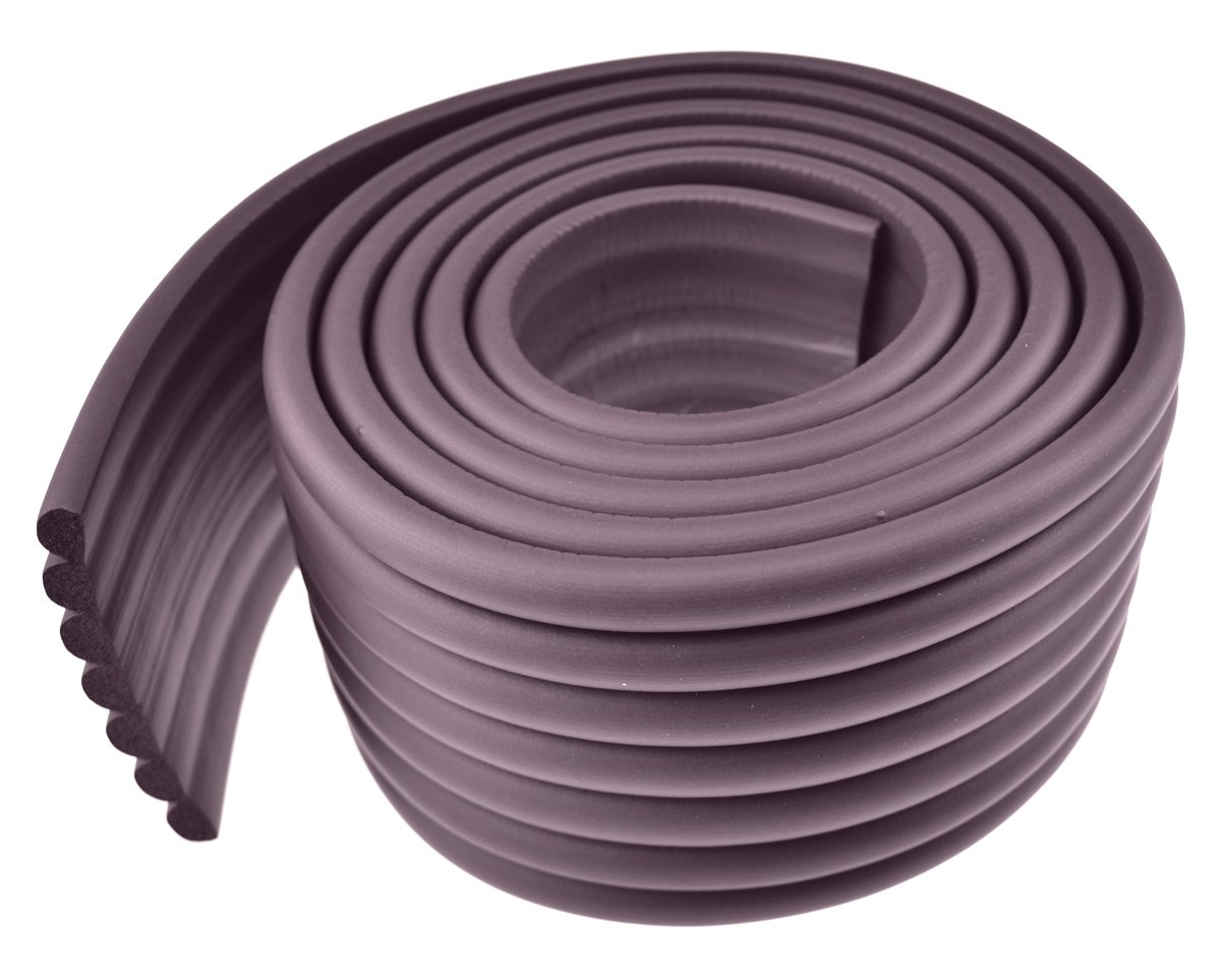FiveSeasonStuff Versatile Protectors for Kids | Peace of Mind Baby Proofing and Child Safety | Multifunctional Mint Foam Guard Prevents Injuries from Edge, Corner & Most Surfaces | 1 Roll (Maroon) 2 Metres (80mmx8mm)
