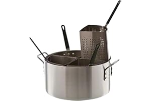 BTURYT Pasta Pots Pasta Cooker Insert Set, 20 Quart Aluminum Pasta And Vegetable Cooker Dumpling Maker With 4 Stainless Steel