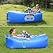 FOCHEA Inflatable Air Lounger, Portable Air Sofa with Pocket, Anti-Air Leaking & Waterproof Design, Air Chair for Camping/Travelling/Hiking/Beach