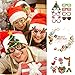 Sugoiti Christmas Photo Booth Props 32 Pieces DIY Kits Dress-up Decoration for New Years Party