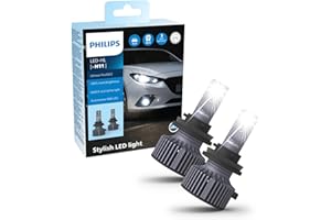 Philips Ultinon Pro3022 LED Car Headlight Bulb (H11), +100%, cool white light of 6.000K, set of 2