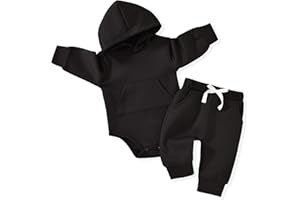 Aalizzwell Infant Baby Winter Hoodie Outfit