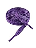 VSUDO 28" Flat Purple Shoe Laces for