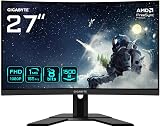 Gigabyte G27FC A 27 inch FHD Curved Monitor 165Hz 1ms FreeSync view 1
