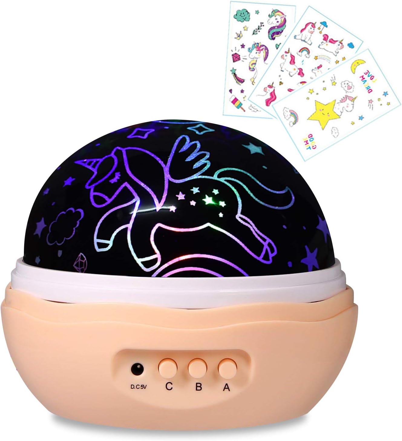 girls night lamp