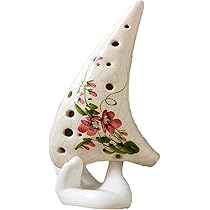 Pieta　Ocarina１C EXcellent Amazon.com: Elegant Chinese Style 12 Hole Ocarina Ceramic