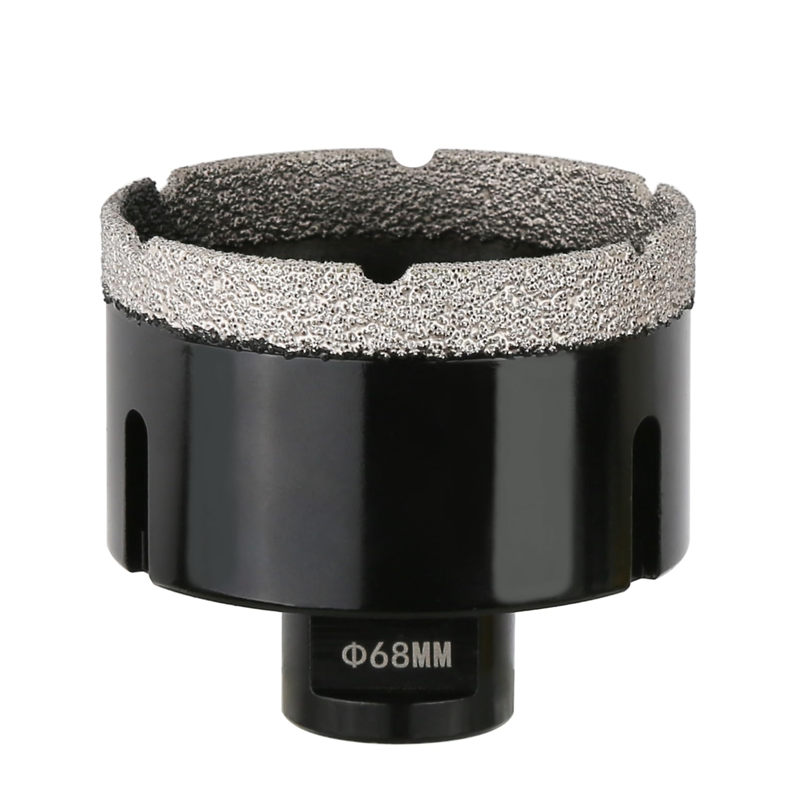 Vearter 68mm Dry Diamond Core Drill Bit, M14 Thread Connection Vacuum Brazed Masonry Hole Saw, Hollow Hole Cutter for Tile, Marble, Granite, Porcelain, Concrete and Quartz Stone