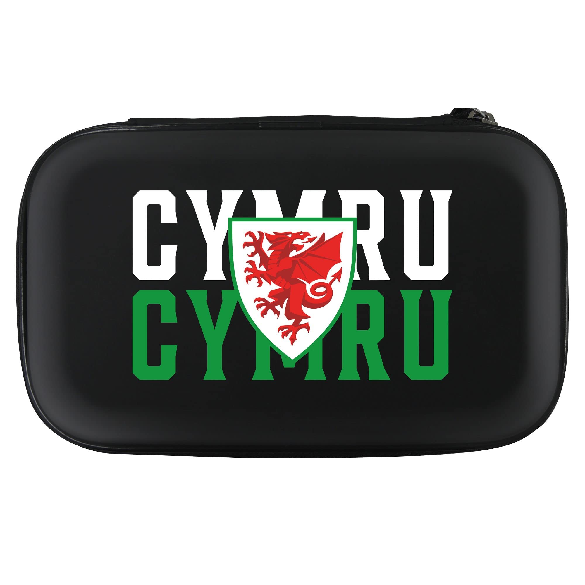 Darts Corner Officially Licensed Wales FA Large Darts Case | W3 | Wales Crest Cymru Wordmark (W496)