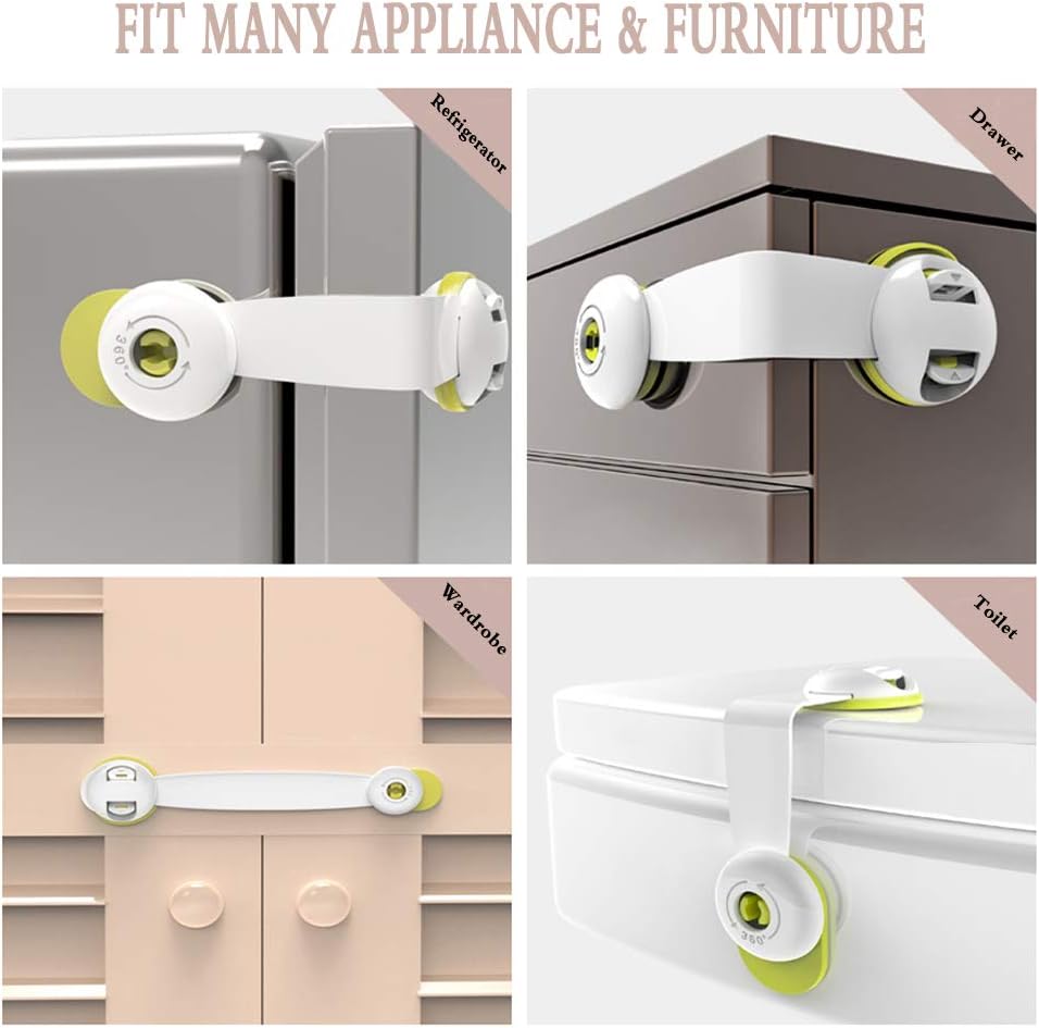 Bloque Tiroirs Securite Domestique Pour Bebe Kit De 6 Armoires Ou Placards Angle De 90 Degres Bebe Puericulture Bloque Placards Et Loquets
