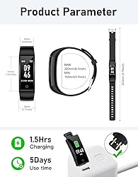 GRV No Bluetooth Pedometer Watch Fitness Tracker No