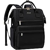 LOVEVOOK Laptop Backpack for Women,15.6 Inch Work Teacher Nurse Bag,Business Computer Backpack Purse with USB Port,Stylish Casual Daypack for Travel