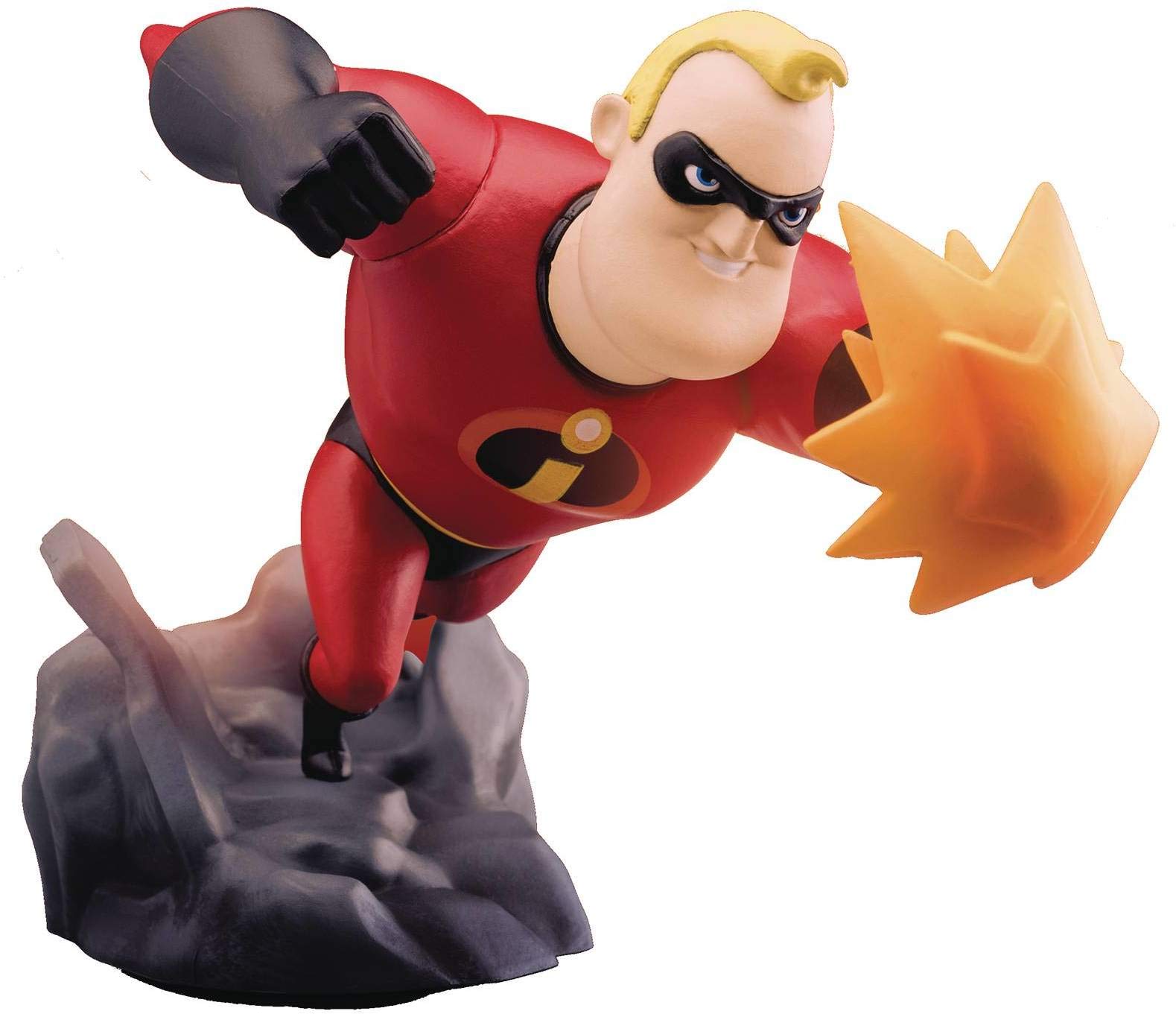 Beast Kingdom The Incredibles: Mea-005 Mr. Incredible Mini Egg Attack Statue, Multicolor