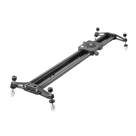Neewer 120 Zentimeter Aluminium Legierung Kamera Track Slider Video Stabilizer Schiene für DSLR Kamera DV Video Camcorder Fil