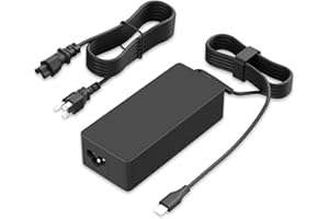 AOKNZEVM Universal Chromebook Charger, 65W 45W USB C Laptop Charger for HP Chromebook Charger, Replacement for Dell, Google Chromebook Charger, Lenovo Thinkpad/Yoga, Acer, Samsung Series Type-C Power Cord