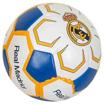 Pelota del Real Madrid suave, de 10 cm (tamaño único): Amazon.es ...