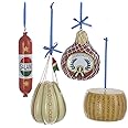 Kurt Adler 2.5"-3.75" Deli Food Ornaments, Set of 4