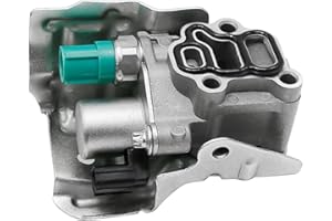 Aynaxcol VTEC Solenoid Spool Valve 15810-RAA-A03 with Timing Oil Pressure Switch and Gasket Replacement for Honda Accord CRV 