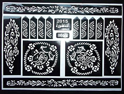 12 sheets tattoo diy adhesive stickers wedding party de…