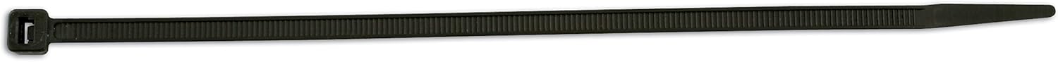 Connect 30318 Black Cable Tie 370mm x 4.8mm 100pc x 5