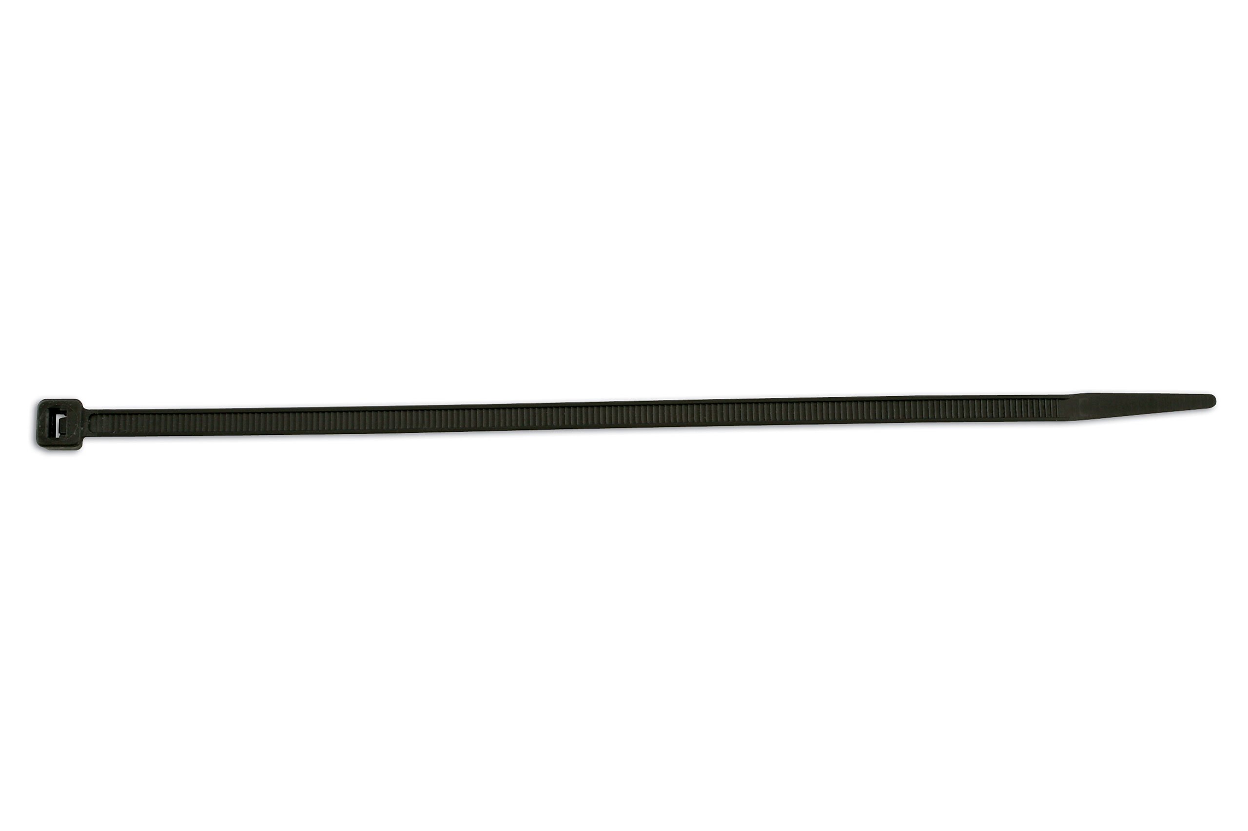 Connect 30318 Black Cable Tie 370mm x 4.8mm 100pc x 5