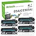 Aztech 4 Packs 05A CE505A Compatible 05A Toner Cartridge Replaces for HP 2035 HP 05A CE505A HP Laserjet P2055DN P2035N P2055D P2055X Laserjet P2055 P2035 P2030 P2050 2035 2055 Toner Ink Black