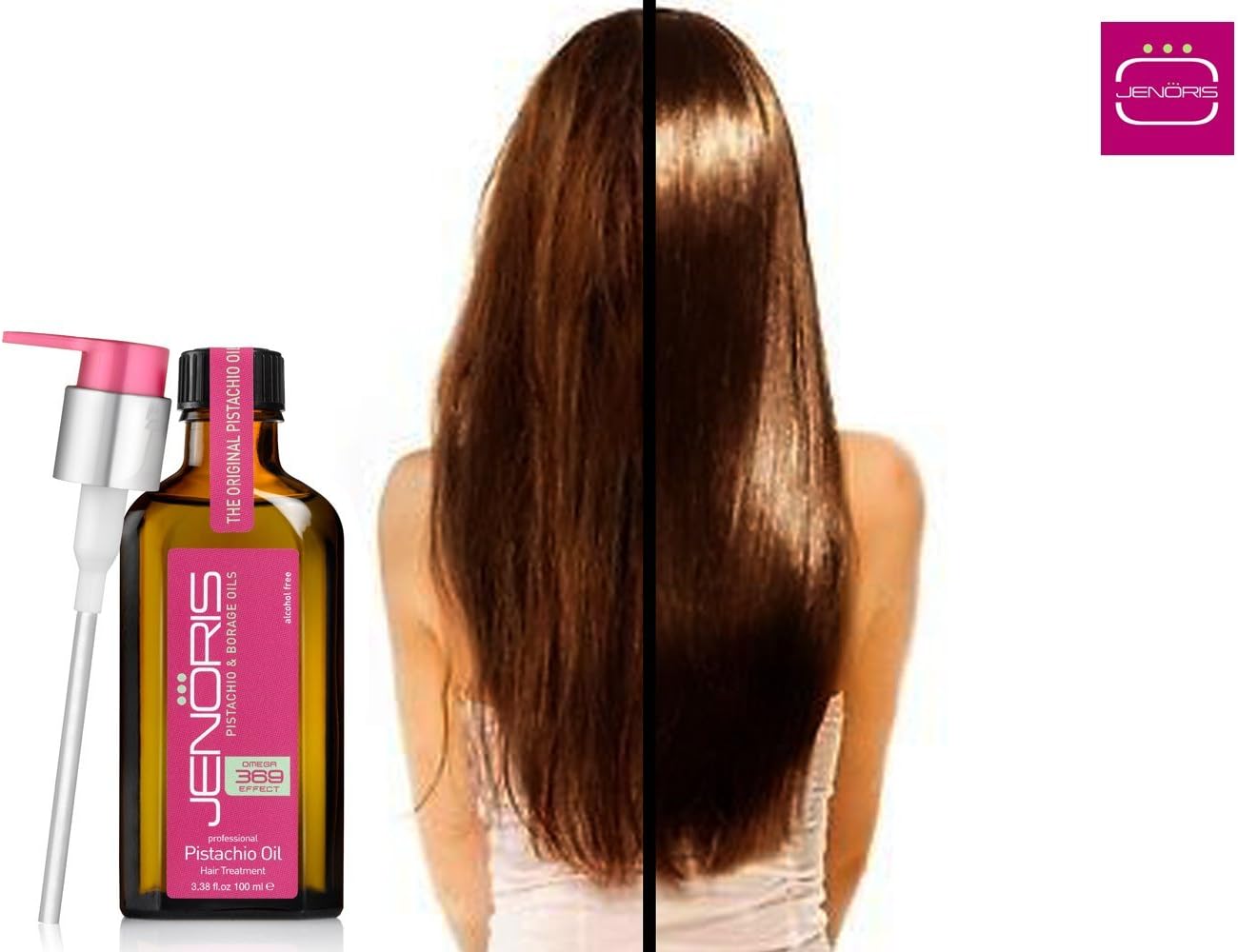 Jenoris Professional Pistachio Oil Hair Treatment - Image 3