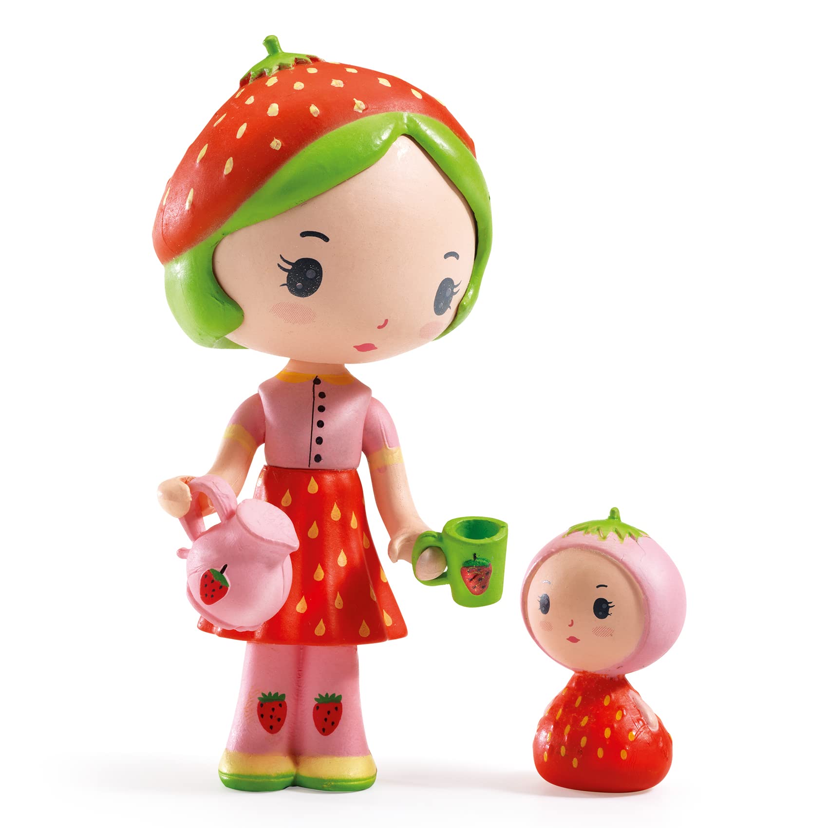 DJECO - Tinyly Berry & Lilac Dolls & Figures (36943)